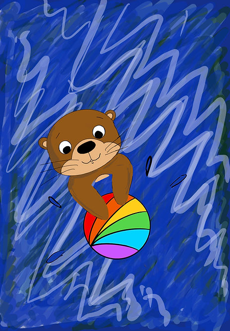 Colourful animal illustration